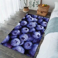 blueberry area rug 3d all over printed non slip mat dining room living room soft bedroom carpet 02