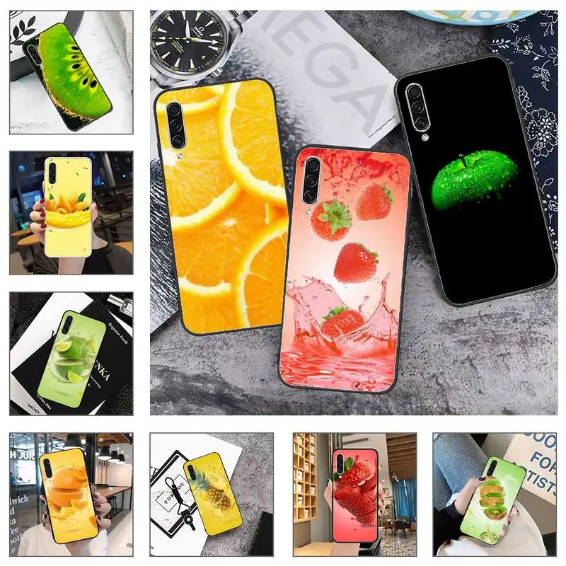 

Fruit Apple Pineapple Strawberry Mango Phone Case For Samsung galaxy A S note 10 7 8 9 20 30 31 40 50 51 70 71 21 s ultra plus