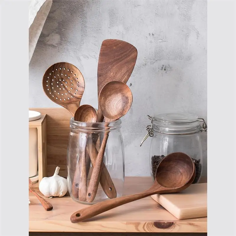 Набор кухонной утвари в японском стиле многоразовая термостойкая антипригарная