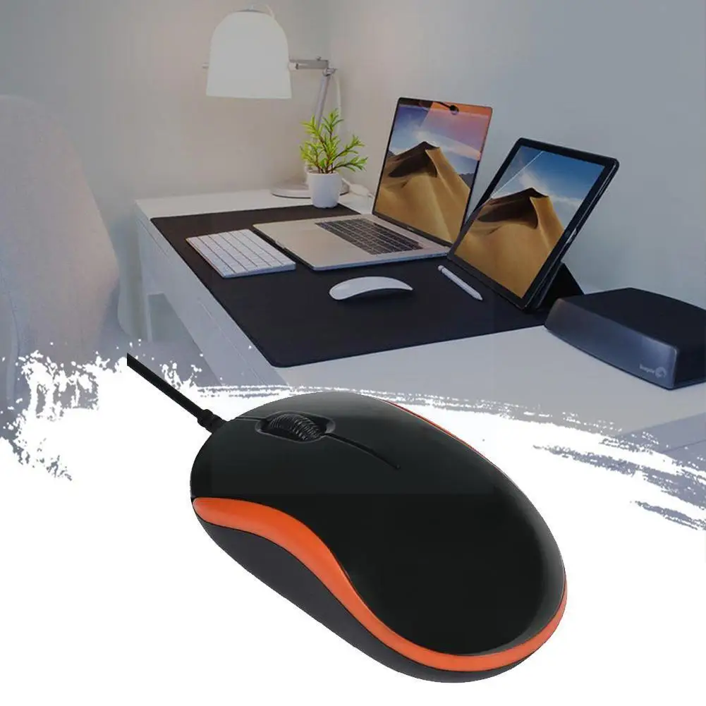 

Новинка, проводная домашняя компьютерная мышь, фотоэлектрическая USB светодиодсветодиодный мышь, аксессуары для мыши, компьютерная Проводн...