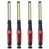 4 pack cob work light rechargeable led work light with magnetic base 360%c2%b0rotate super bright handled lamp for car repair home