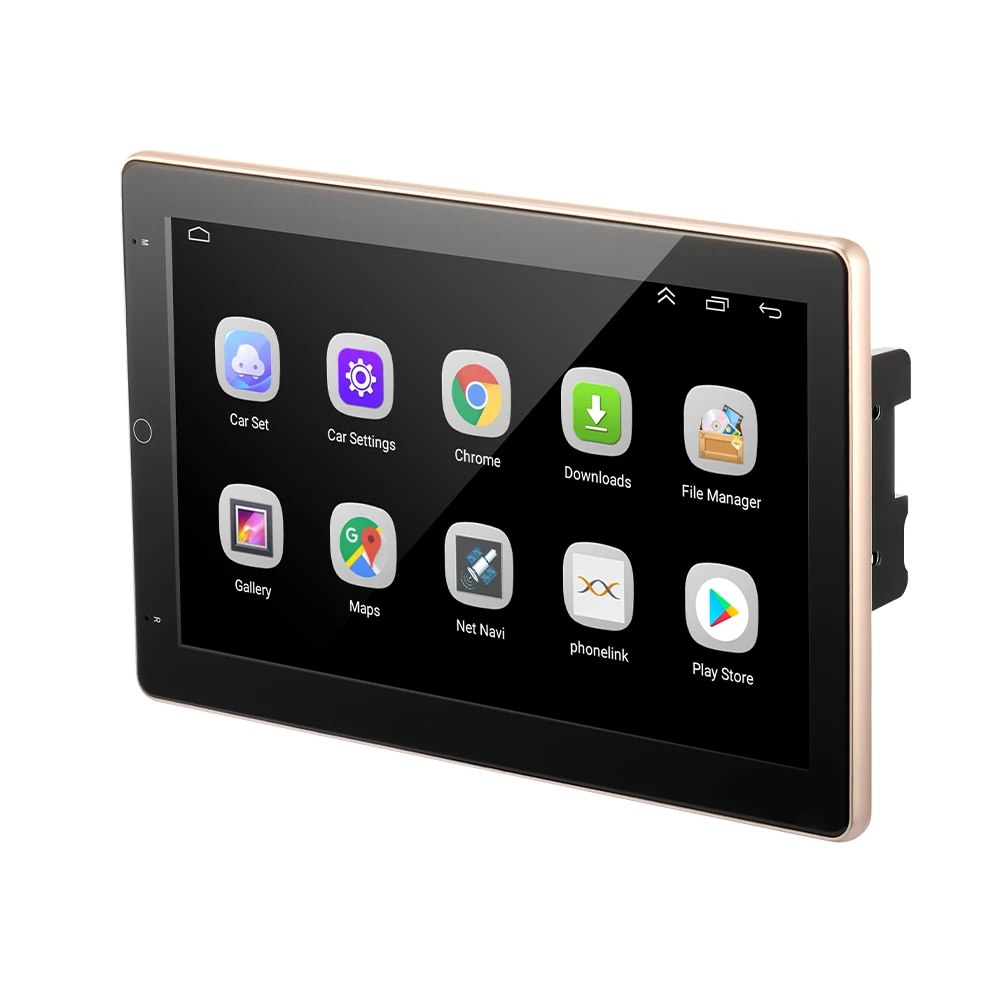 

2 DIN Автомобильный мультимедийный плеер MP5 GPS-навигатор Android 9,1 стерео 10,1 дюймовый поворотный экран FM-радио приемник Bluetooth Wi-Fi