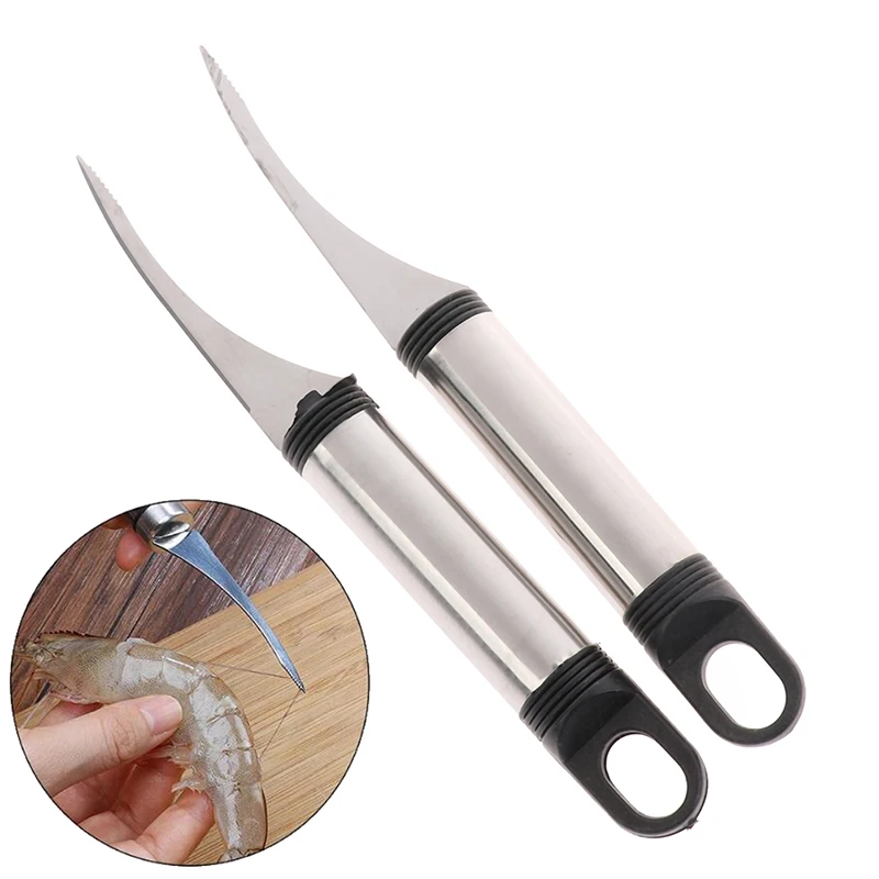 

Plastic Shrimp Line Knife Lobster Fish Cleaning Shrimp Intestines Cutting Knife Open Shrimp Back Practical Seafood Tool