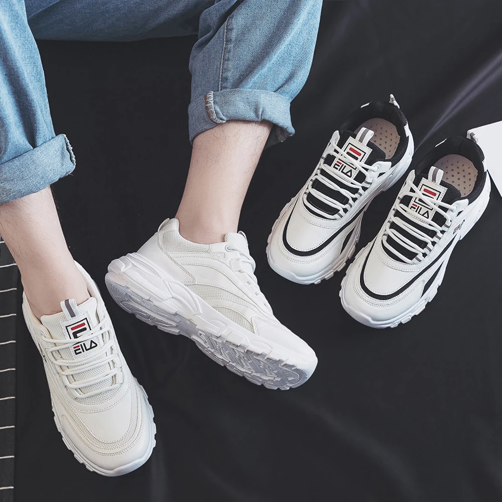 Фото 2020 New Ins Dad Tide Shoes Korean Version Trendy Summer breathable Little White Men's Shoes All-match Leisure Motion Board Shoe №5