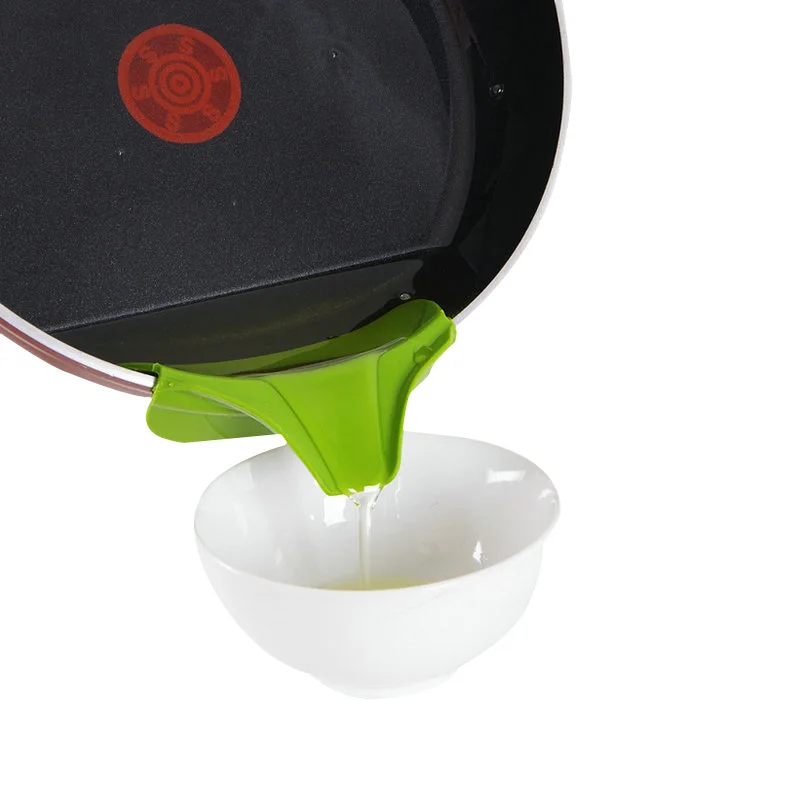 Кухонные аксессуары силиконовая насадка для супа Воронка кастрюль сковородок