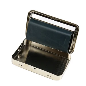 Металлическая машинка для скручивания сигарет, 110 мм