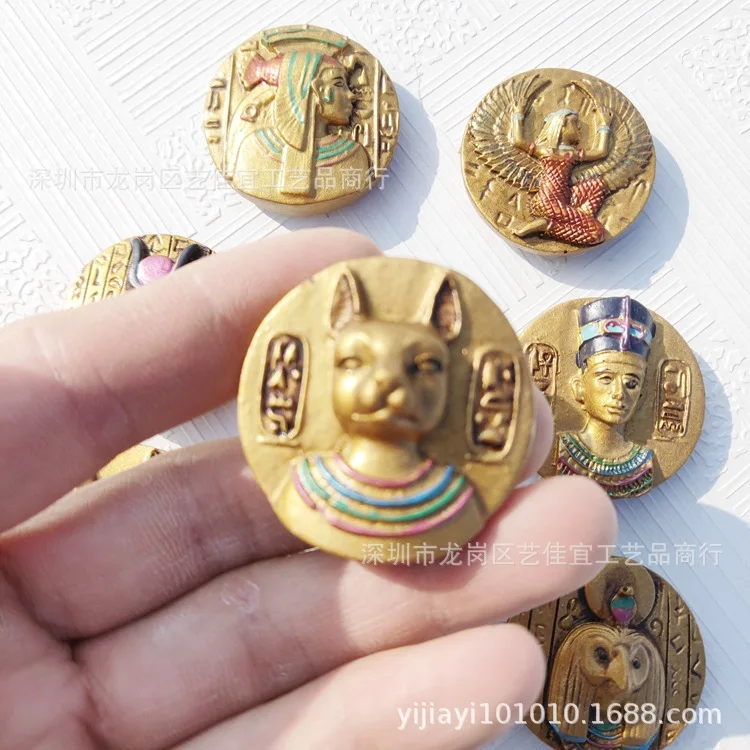 Старинная египетская мифология серия магнит на холодильник Декор Фараон Исида