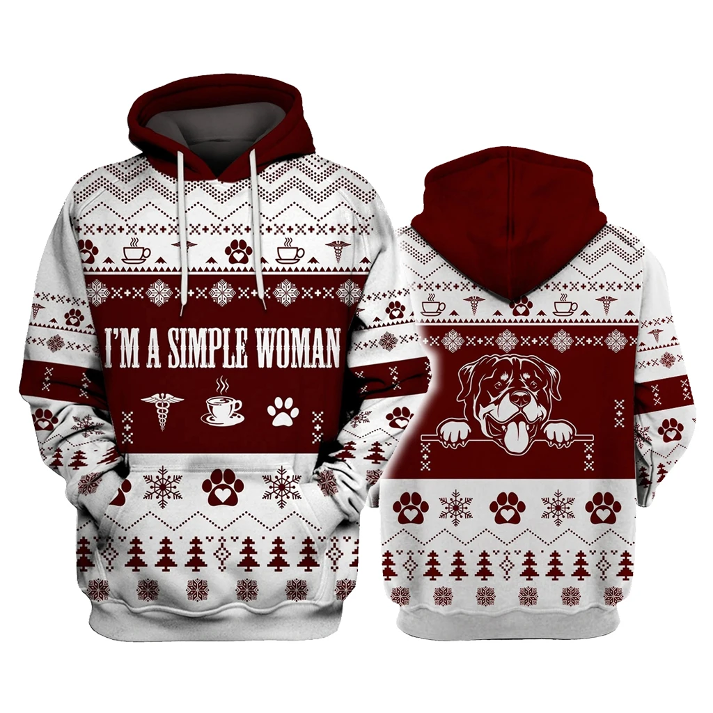 

Pitbull Dear Santa I Can Explain 3D Hoodies Printed Pullover Men For Women Funny Sweatshirts Christmas Sweater