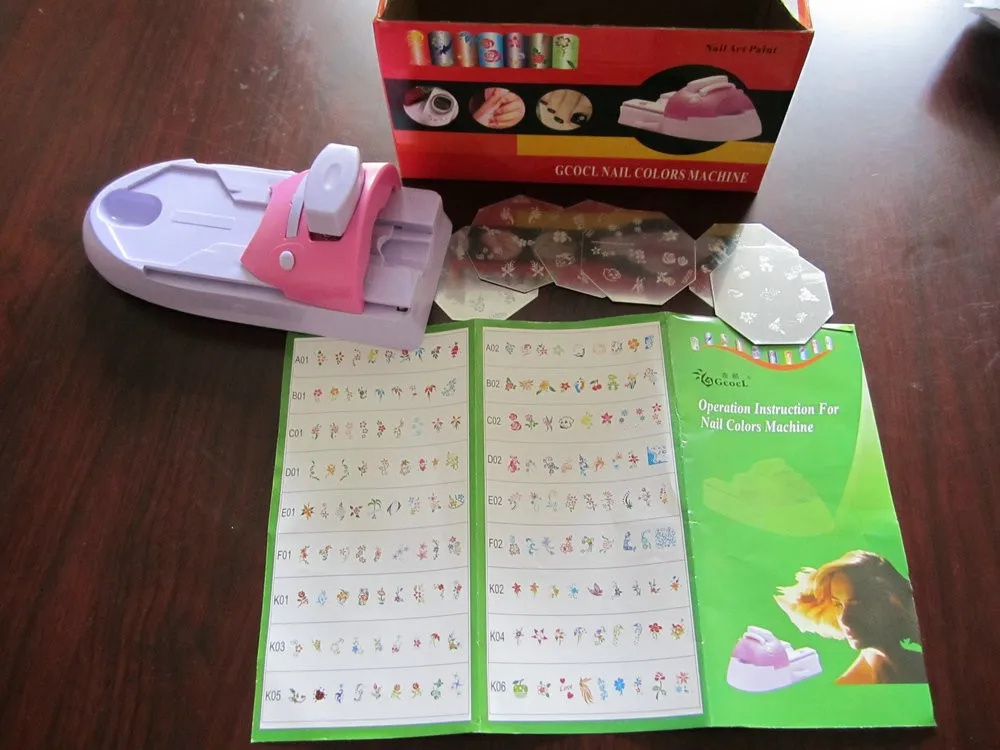 1 Set/Package цифровой аппарат для печати узоров на ногти штамп ногтей инструменты
