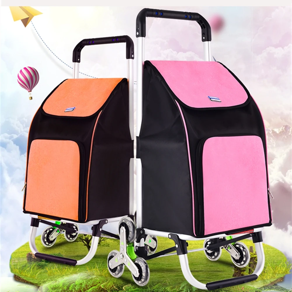 B LIFE лестниц для покупок тележка складская с Водонепроницаемый сумка rocery