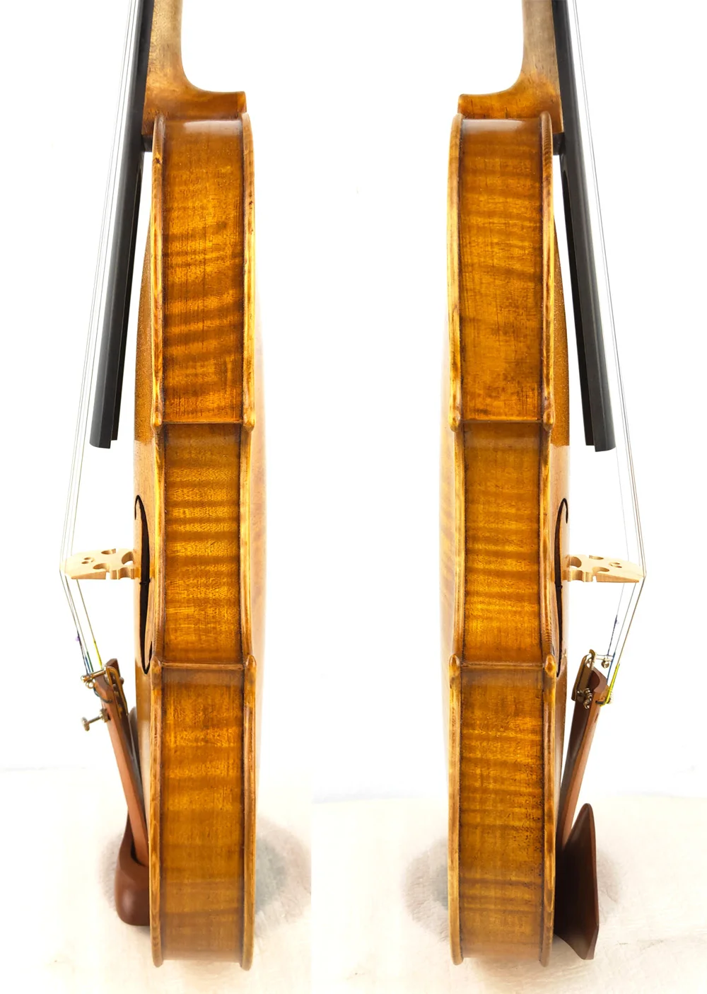 50 лет ели! Скрипка Harrison Amati 4/4 Geige#2158, уровень концерта и ручной работы масло антикварный лак