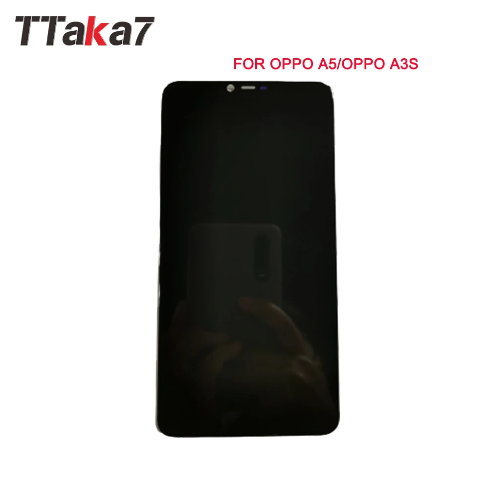 Для OPPO A5/OPPO A3S Полный ЖК-дисплей кодирующий преобразователь сенсорного экрана в