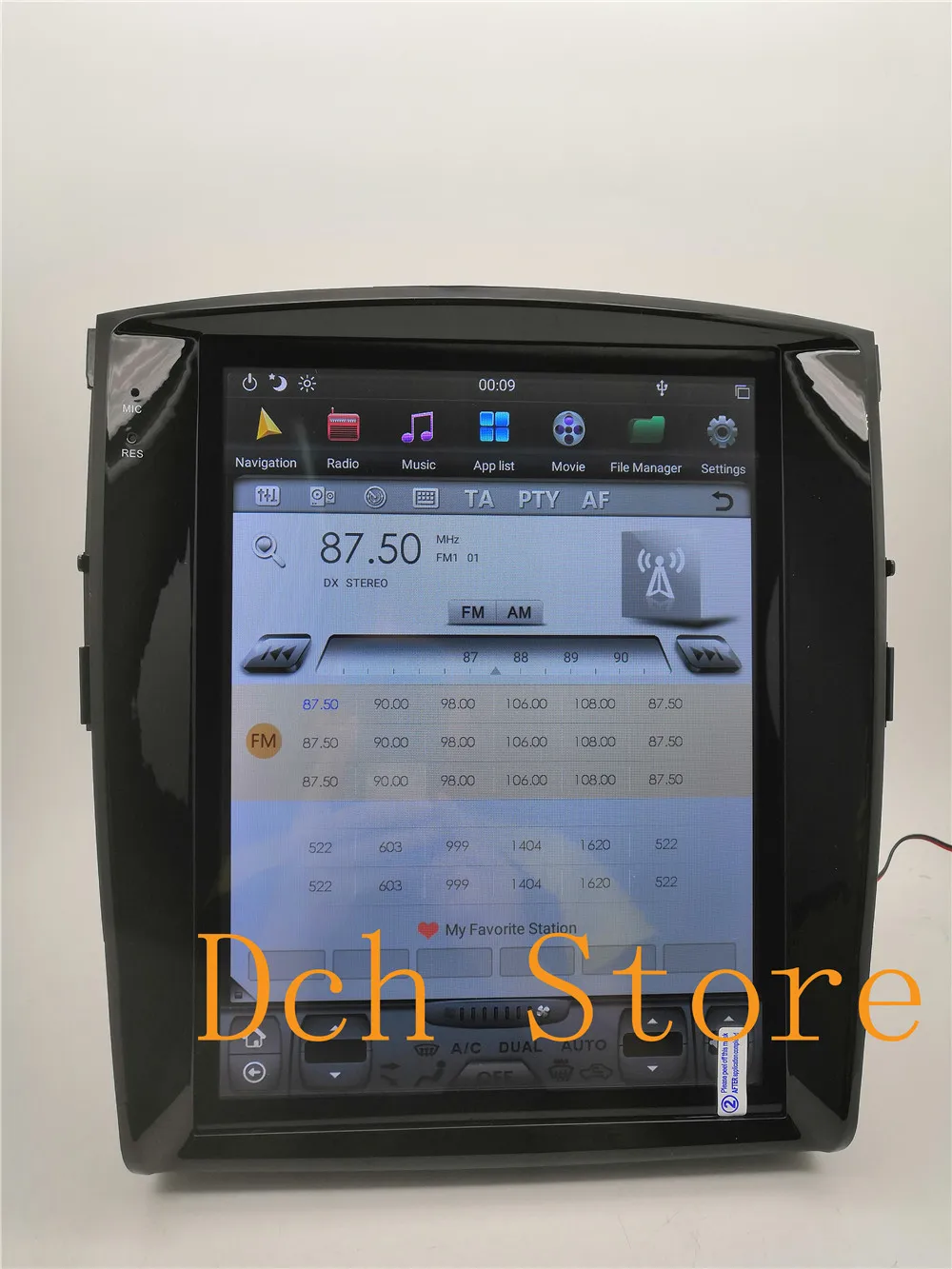 12,1 ''вертикальный экран Tesla стиль Android 8,1 автомобильный DVD gps плеер для MITSUBISHI pajero V97 V93 2006- Радио Навигация ips