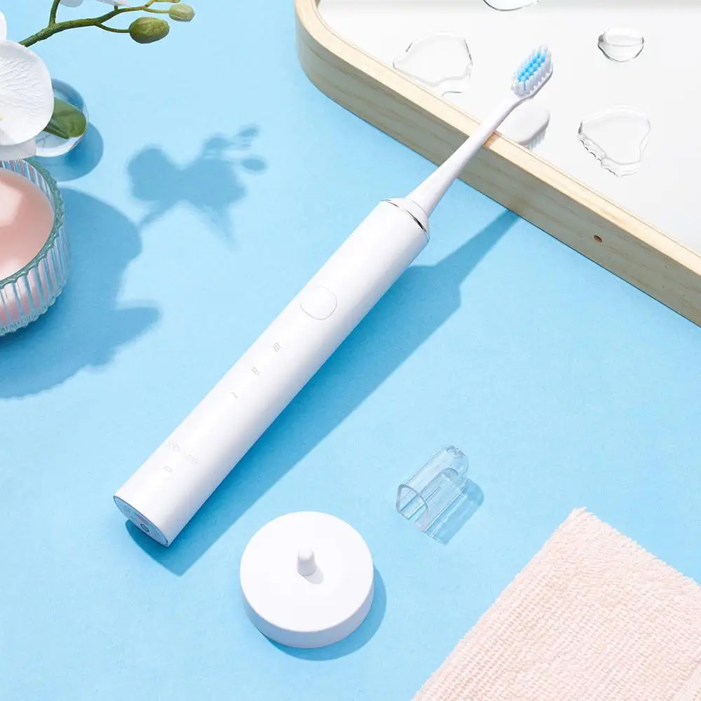 

2021 NEW ShowSee Sonic Electric Toothbrush Whitening Teeth vibrator Wireless Brush 30 days Ultrasonic Smart Hygiene Cleaner