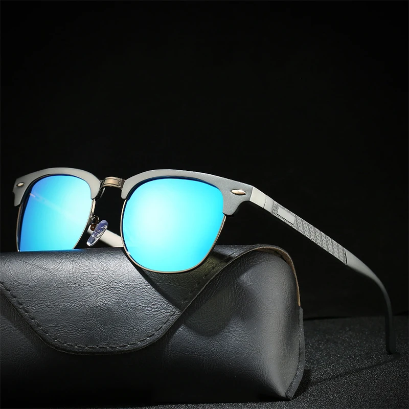

Brand Design Suqare Aluminum Magnesium Polarized Sunglasses For Men Retro Fashion Male Driving Fishing Polaroid Sun Glasses 2021