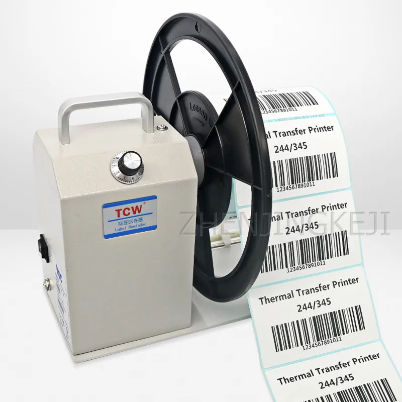 Полностью автоматическое устройство перемотки этикетки Регулируемая скорость