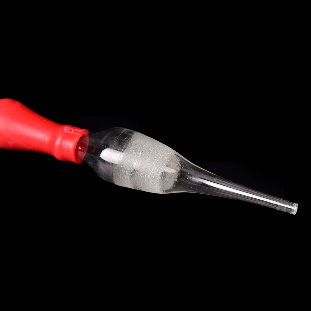 

1pc White Scale Glass Pipettes Head Transfer Dropper Glassware Capacity:30ml Material: Glass Laboratory Rubber