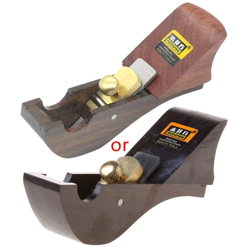 Black Sandalwood Mini Hand Plane Wood Planer Steel Blade Woodworking Hand Planer Carpenter Woodcraft Tool
