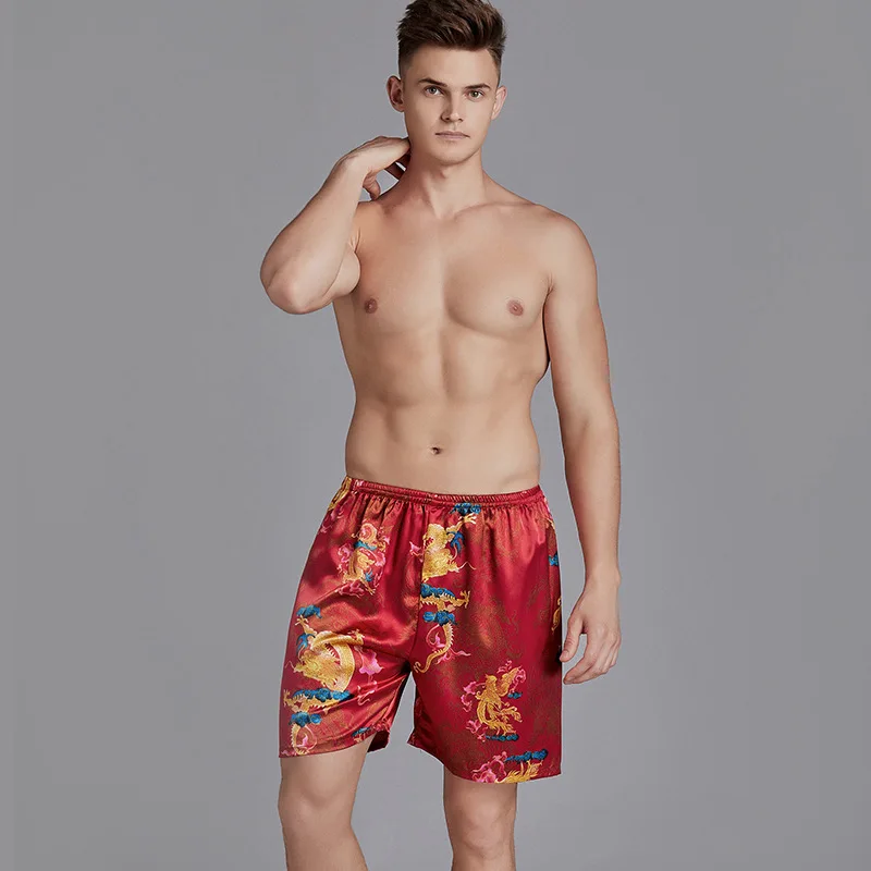 Лидер продаж 2020 летние шорты для сна мужчин мягкие мужские домашние пижамные