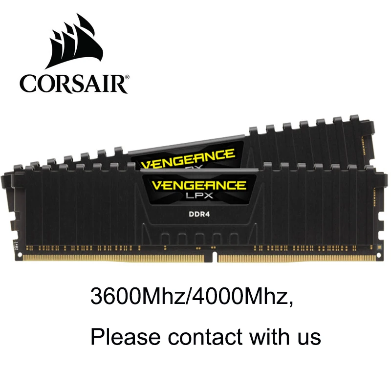 Модуль ОЗУ CORSAIR Vengeance LPX DDR4 PC4 2400 МГц 3000 3200 8 Гб 16 3600 4000 | Компьютеры и офис