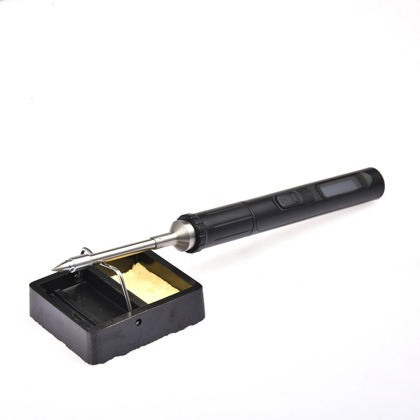 Портативный Электрический паяльник в комплекте, умный термостат, светодиодный регулируемый сварочный инструмент 9 в 18 Вт, USB-паяльник с паял...