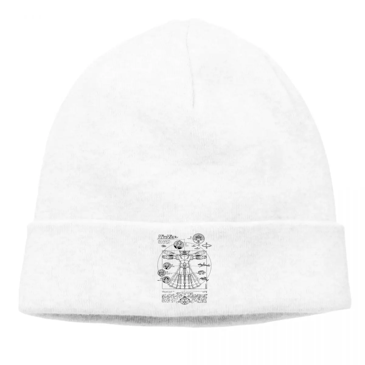 

Bonnet UFO Robot Goldrake Grendizer Anime Cycling Knit Hat Introduce Winter Warm Hip Hop Skullies Beanies Caps