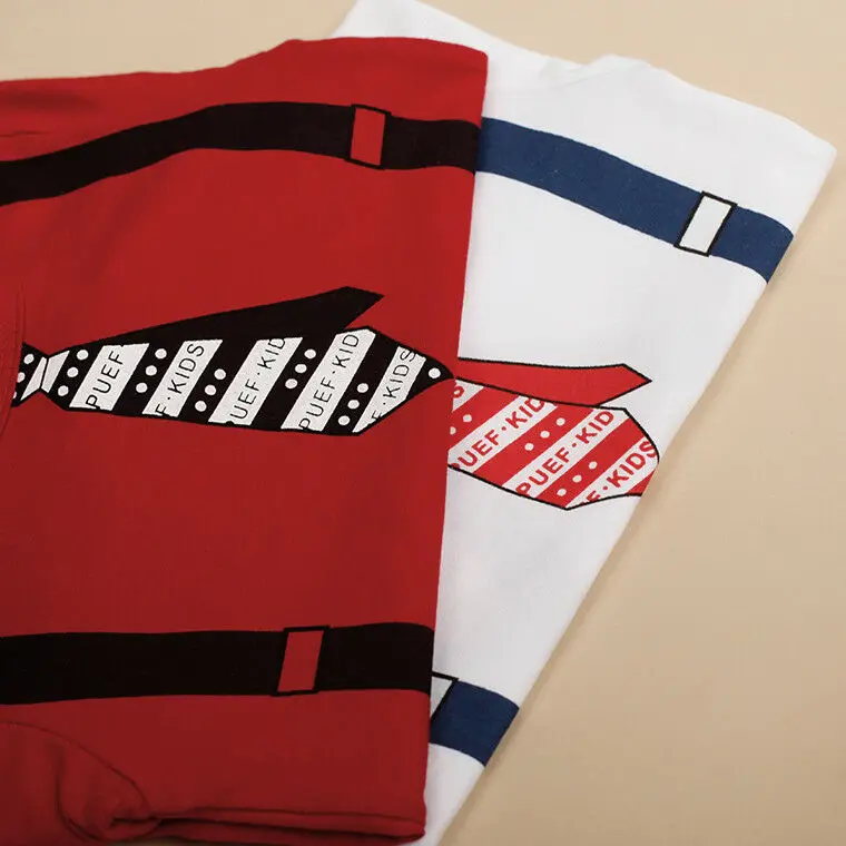 Детские комбинезоны комбинезон с шортами галстуком-бабочкой Одежда для