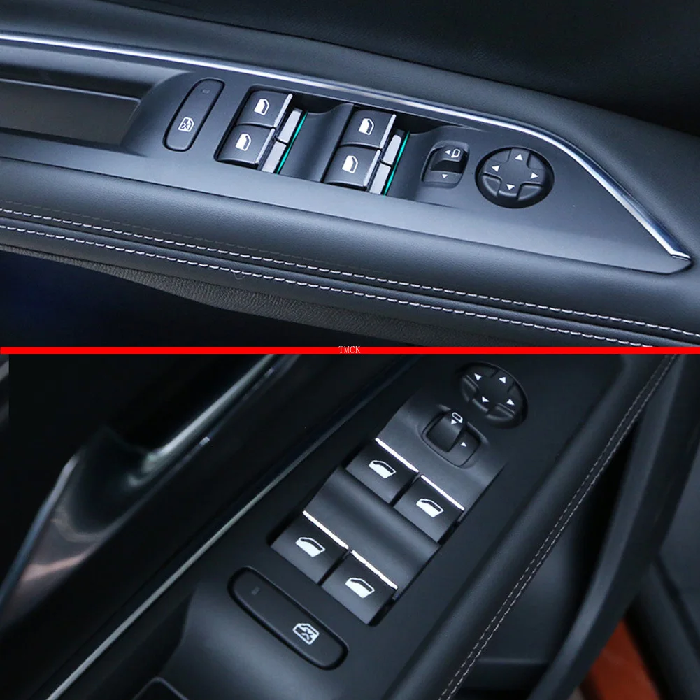 Для Peugeot 4008 5008 GT 2017 2018 2019 автомобильный Стайлинг Дверь окно Лифт кнопка управления