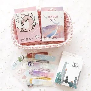 Пластыри для остановки кровотечения водонепроницаемые, дышащие клеящиеся повязки с забавным мультяшным рисунком, 20 шт.набор, первая помощь детям