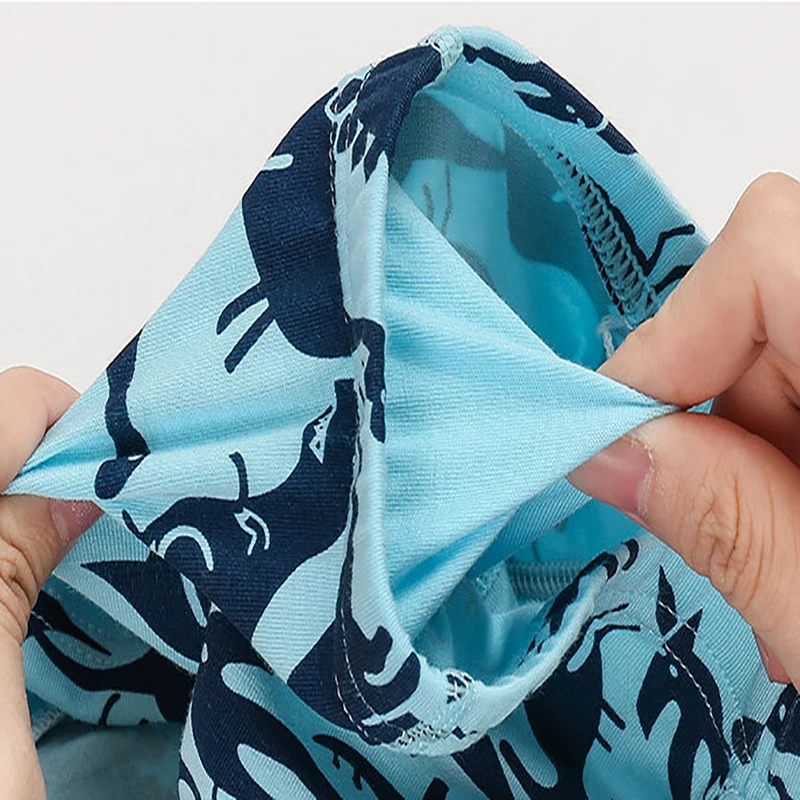 1 шт./лот для маленьких детей нижнее белье мальчиков детские трусы-боксеры трусы