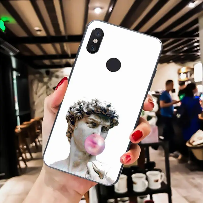 Силиконовый чехол Babaite Mona Lisa David для xiaomi mi a1 a2 lite redmi note 2 3 4x5 5a 6 аксессуары на