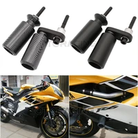 motorcycle blackcarbon frame sliders falling protection for yamaha yzf r6 yzfr6 yzf r6 yzf600 2006 2007