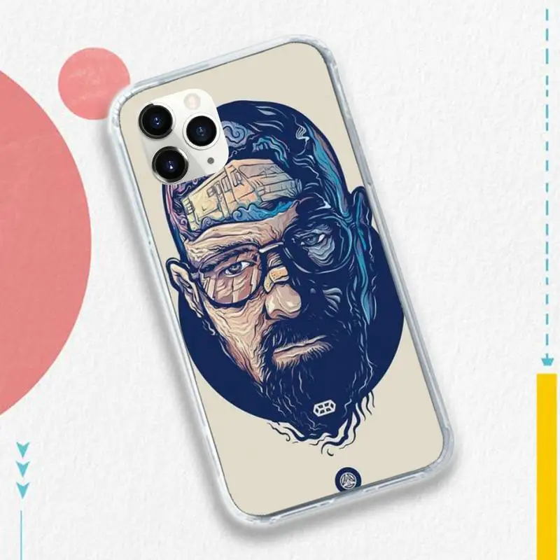 

TV series Heisenberg Breaking Bad Phone Case for iPhone 11 12 pro XS MAX 8 7 6 6S Plus X 5S SE 2020 XR