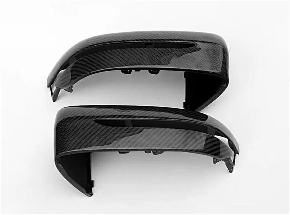 Сменный Стильный чехол для зеркала заднего вида из углеродного волокна подходит