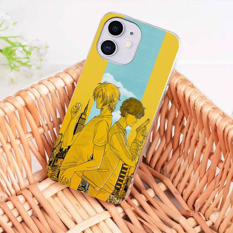 

Banana Fish Anime Phone Case coque fundas for iphone 12 11 PRO MAX X XS XR 5S 6S 7 8 PLUS SE 2020