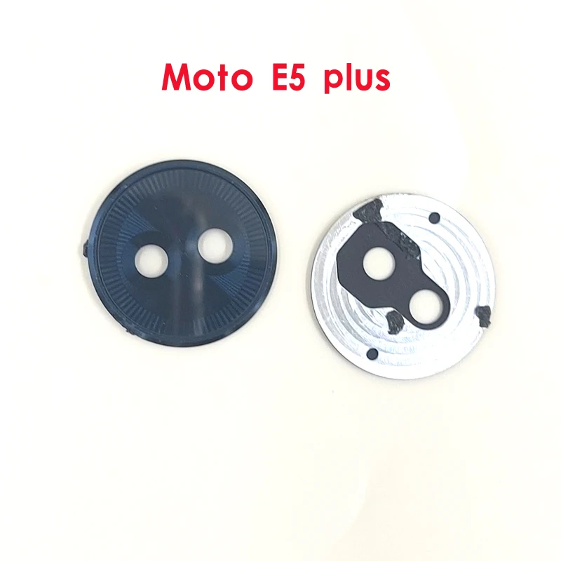 

100 шт. оригинал для Motorola Moto E5 Plus xt54 задняя камера стеклянная крышка объектива с металлической крышкой запасные части