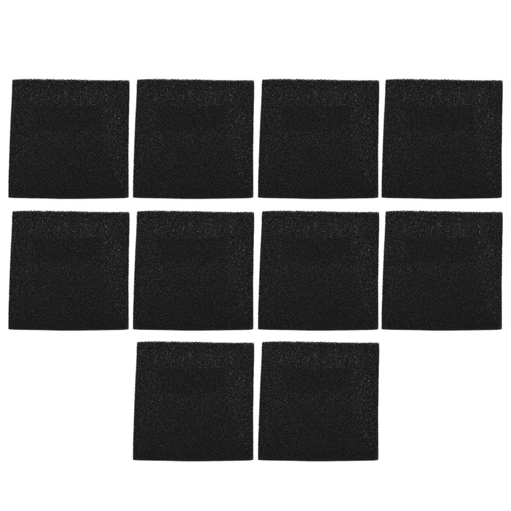 

10pcs Welding Exhaust Smoking Cotton Activated Carbon Filter Sponge Filter Cotton Filtering Tools Filter