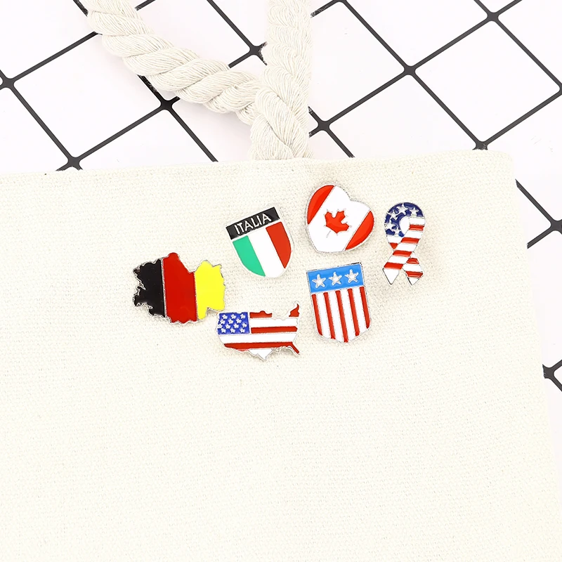 Творческая Германия Канада итальянские с изображением американского флага