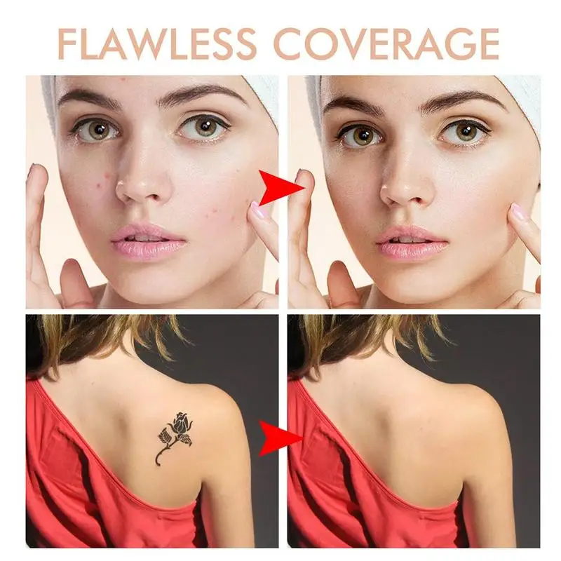 

20ml Liquid Foundation Makeup For Women Matte Moisturizing Face Base High Coverage Brighten Concealer Cream