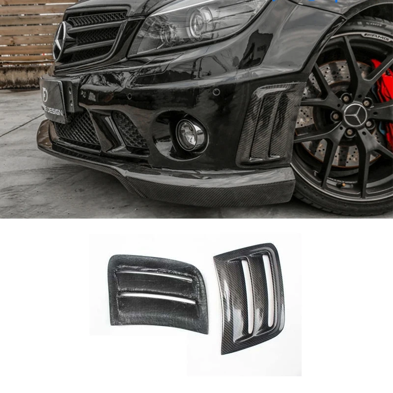 Передний бампер из углеродного волокна боковые кранцы вентиляционные отверстия