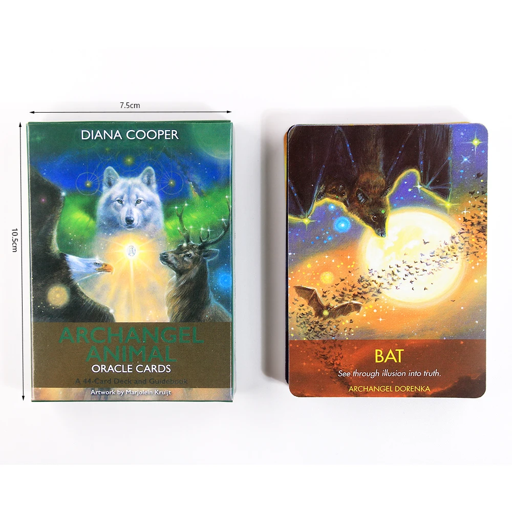 Animal Oracle Cards Deck Popular Understand The World From A New And Higher Perspective Card Game Divination | Игрушки и хобби