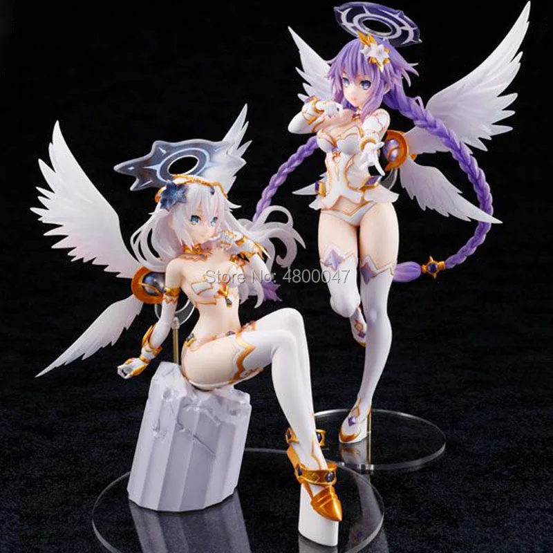 Нептун Hyperdimension Neptunia Noire сексуальные девушки аниме ПВХ Фигурки игрушки Аниме Фигурки игрушки для детей Рождественский подарок