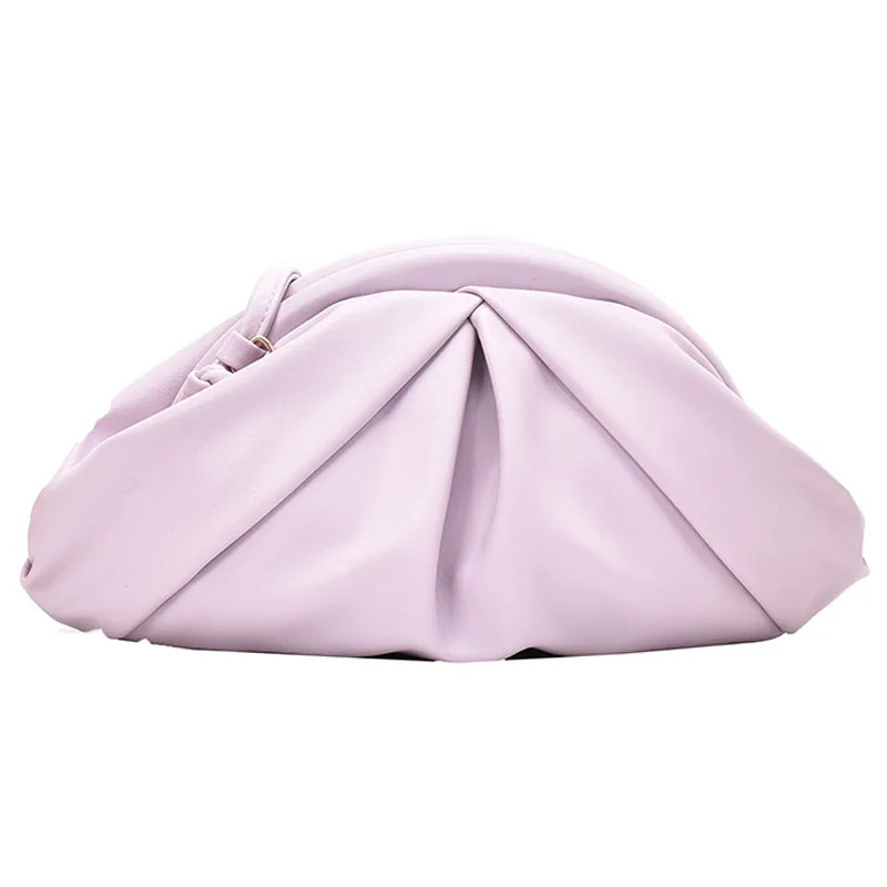 

Women Handbag 2021 New Summer Famous Luxury Brand Fashion Beading Crossbody Messenger Bag Vintage Small Solid Cute Cloud Bags