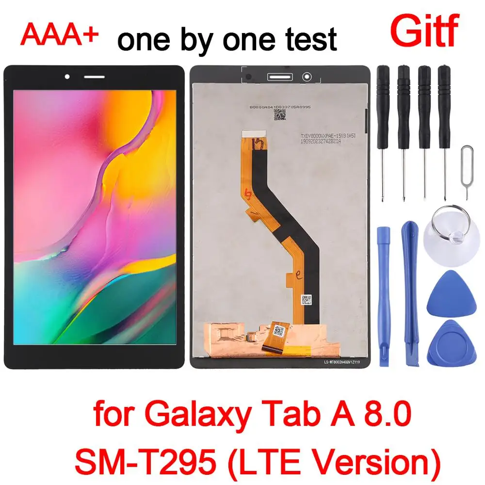 

For Samsung Galaxy Tab A 8.0 (2019) LCD Screen and Digitizer Full Assembly for SM-T295 (LTE Version)