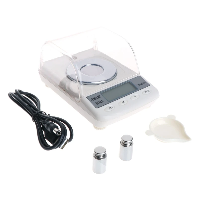 

High Accuracy 0.001g 50g Digital Jewelry Scale Powder LCD Electronic Carat Scale