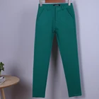 Брюки-карандаш женские в уличном стиле, Костюмные повседневные Прямые Штаны, размера плюс, 4XL с высокой талией, эластичные штаны, на осень