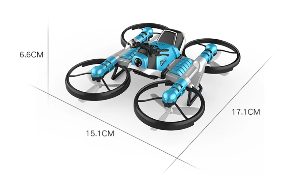 S91 Дрон креативный мотоцикл RC и Дрон 2,4G WiFi двухрежимный трансформирующий мотоцикл Квадрокоптер 1080 HD камера RC Дрон