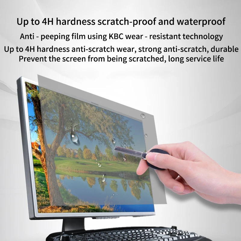 privacy filter anti glare screen protector protective film for 169 laptop computer computer privacy film 75 light free global shipping