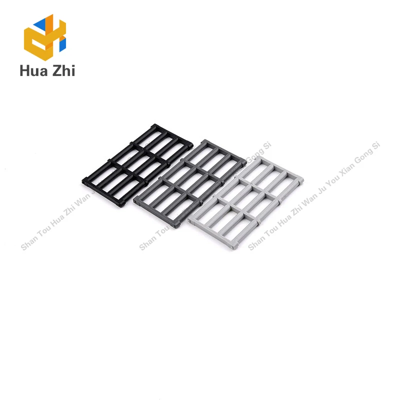 

10 шт. 92589 дверной гриль 1x4x6, строительные блоки, детали MOC, «сделай сам», развивающие строительные игрушки, кирпич