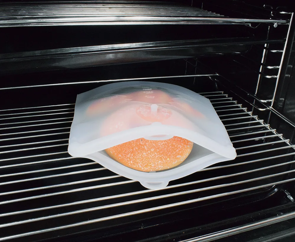 2 шт. силиконовые пакеты для пищевых продуктов 1500/1000/500 мл | Дом и сад